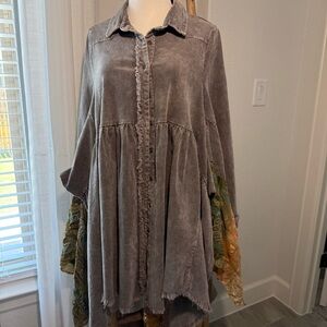 The Morgan Factory Upcycled Women's Buttoned Down Jacket